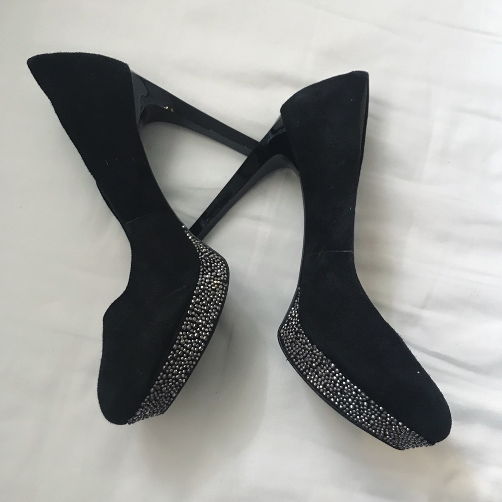 Gianni Bini pumps with a little bling